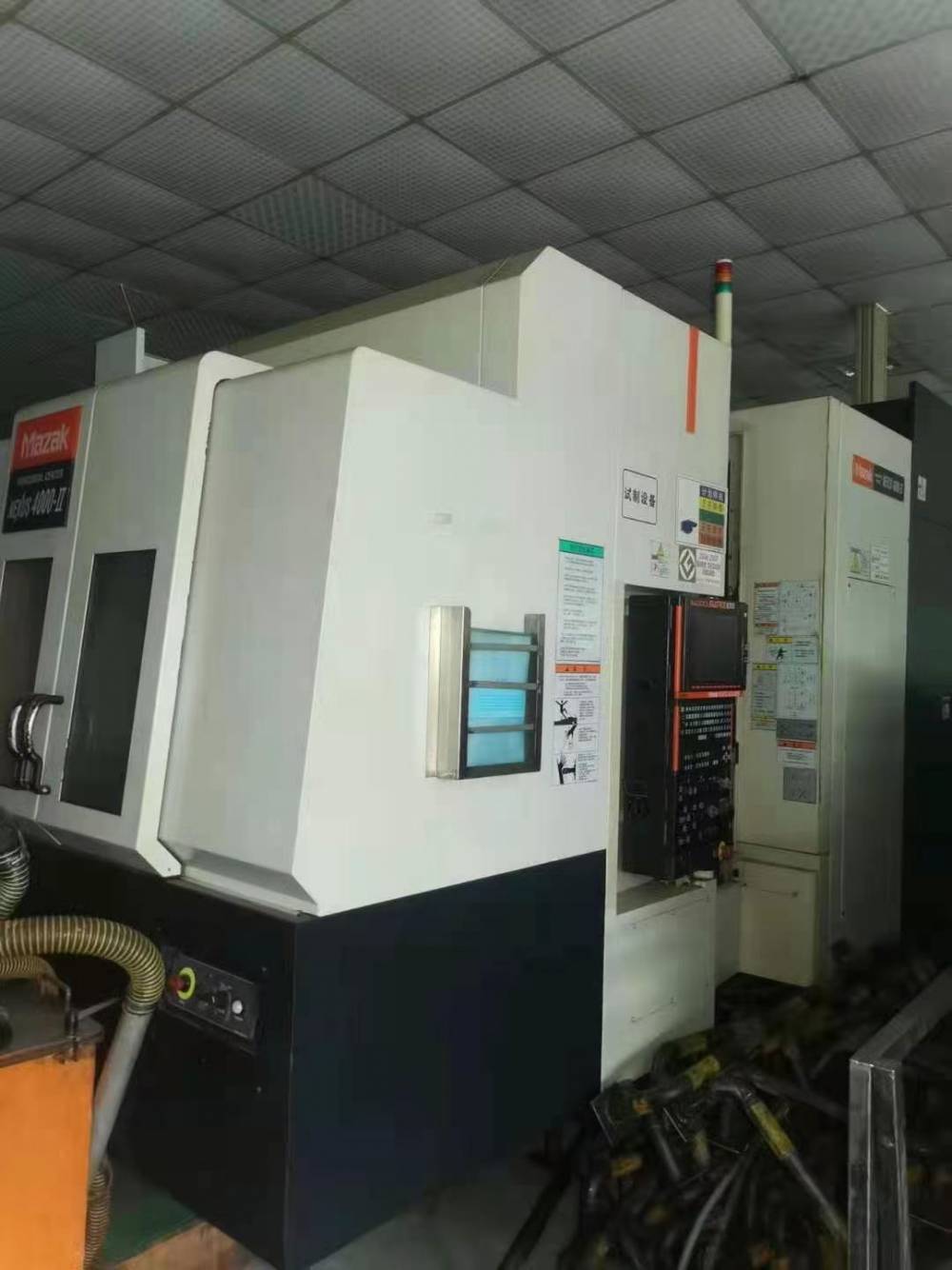 出售日本马扎克卧式加工中心400x400进口卧加hcn4000ii二手加工中心