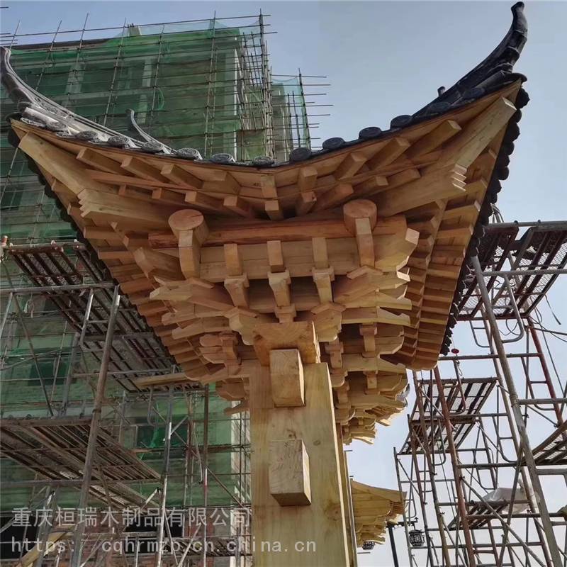 古建材料厂家 泸州仿古牌坊施工 景观门头修建公司 赤水防腐木栈道