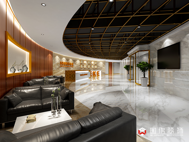 广东杰科律师事务所办公装修设计效果图
