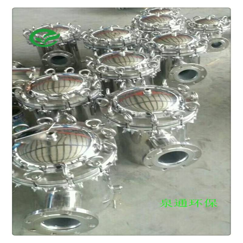 快开毛发收集器 100150液体过滤器 不锈钢毛发过滤器