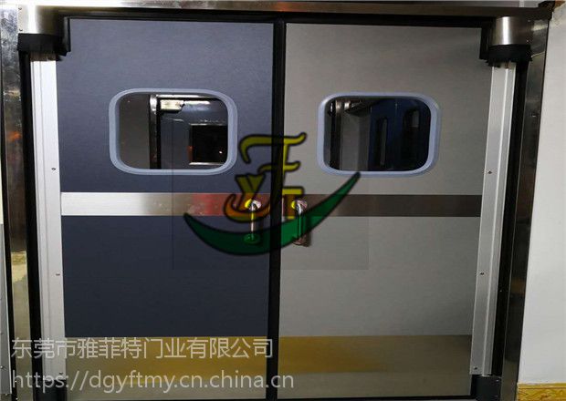 叉车撞击对开防撞门不锈钢自由碰撞门东莞雅菲特厂家直销厨房门