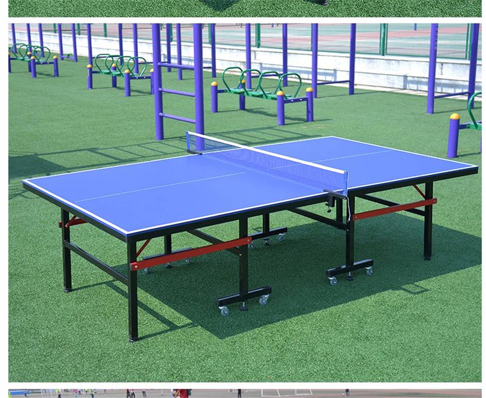 郑州学校用乒乓球台移动式乒乓球台防水防晒