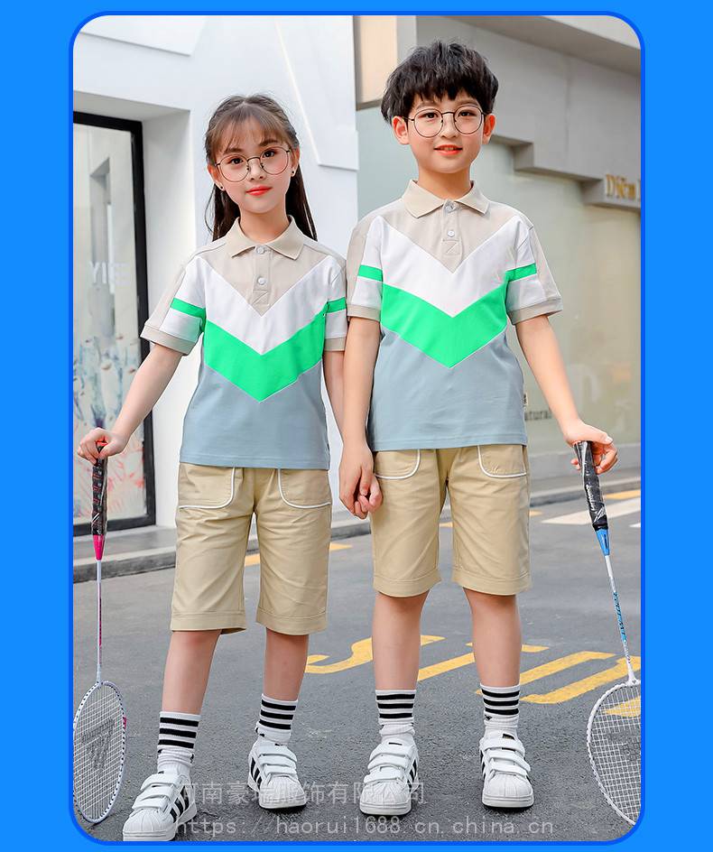 供应山东校服匠心豪瑞校服批发小学生男生校服小学生女生校服套装