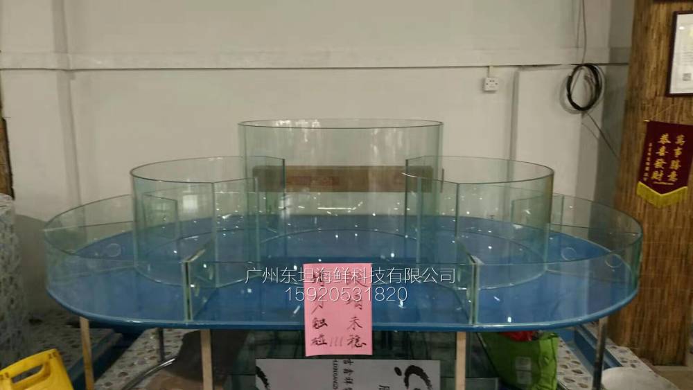番禺广场海鲜池配件-海鲜塑料池箱-广州菜市场海鲜缸