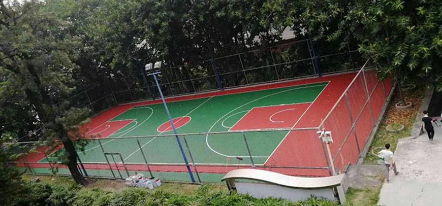 室外篮球场工程建设多少钱一平方 室外篮球场工程建设施工方案