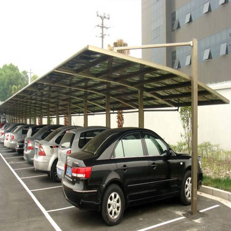 北京定做铝合金车棚 延庆定做私人车位停车棚 机关院校汽车遮阳车棚