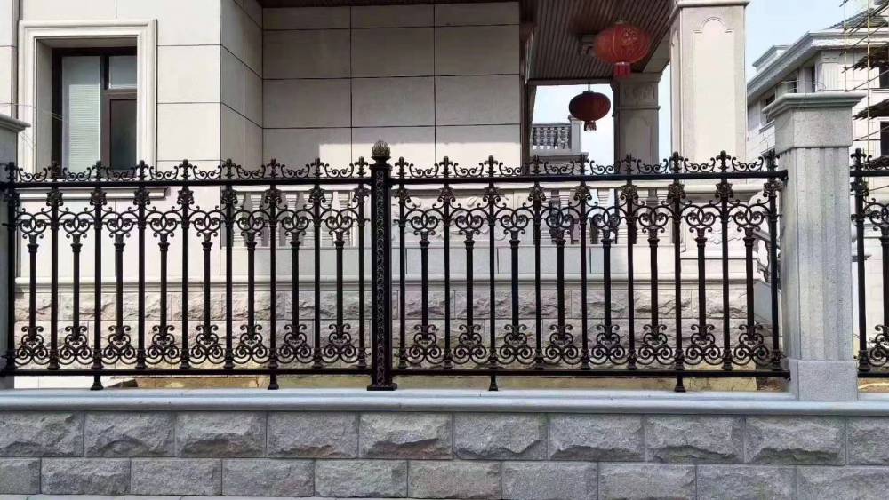 别墅铝艺阳台护栏围栏栅栏,铝合金栏杆定制