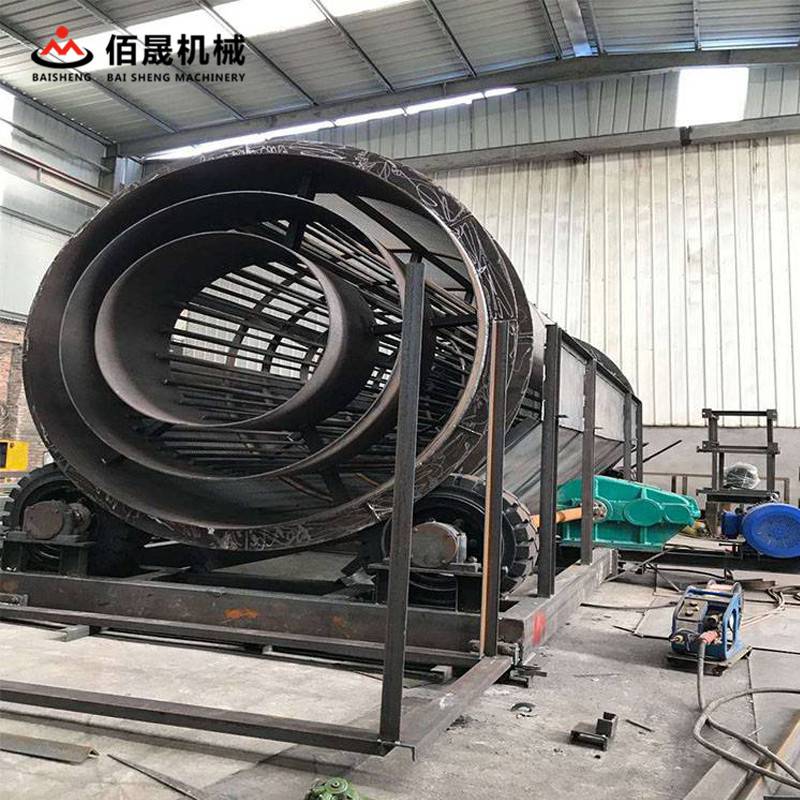 佰晟机械 沙场矿用滚筒筛设备 沙场筛沙机 石料圆筒筛沙机 大中小型号