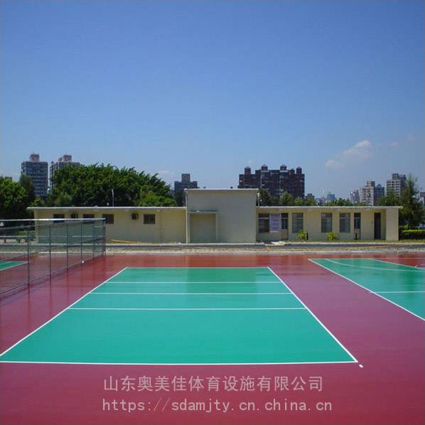 栖霞篮球场地坪施工丙烯酸硅pu篮球场地面铺设篮球场地面涂料水性