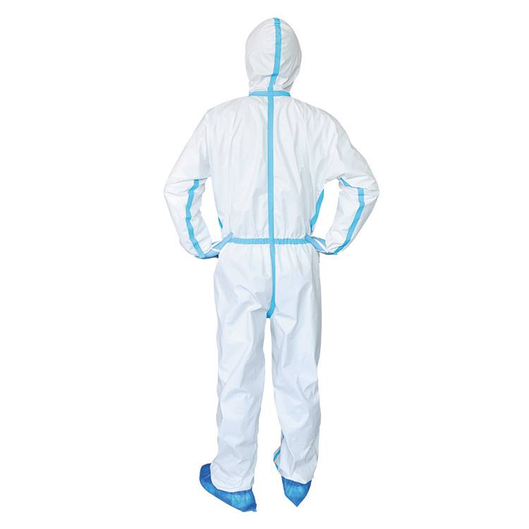 兴业卓辉医用防护服现货 医用隔离衣隔离服医护人员连体式防护服一次