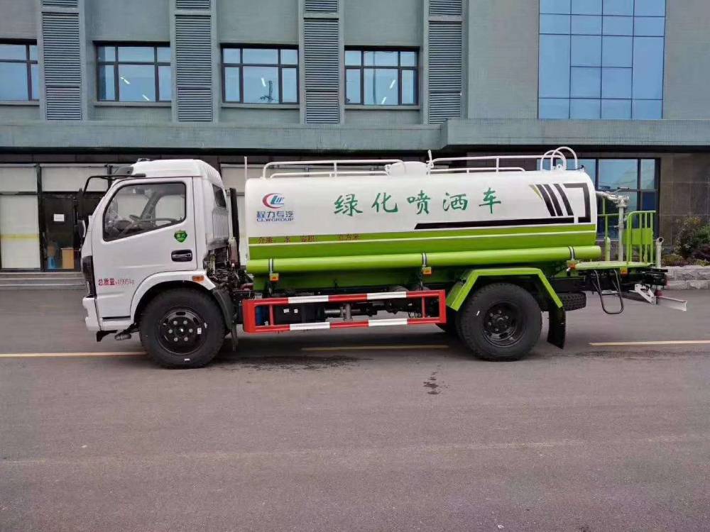 国六东风福瑞卡五吨洒水车湖北随州厂价直销