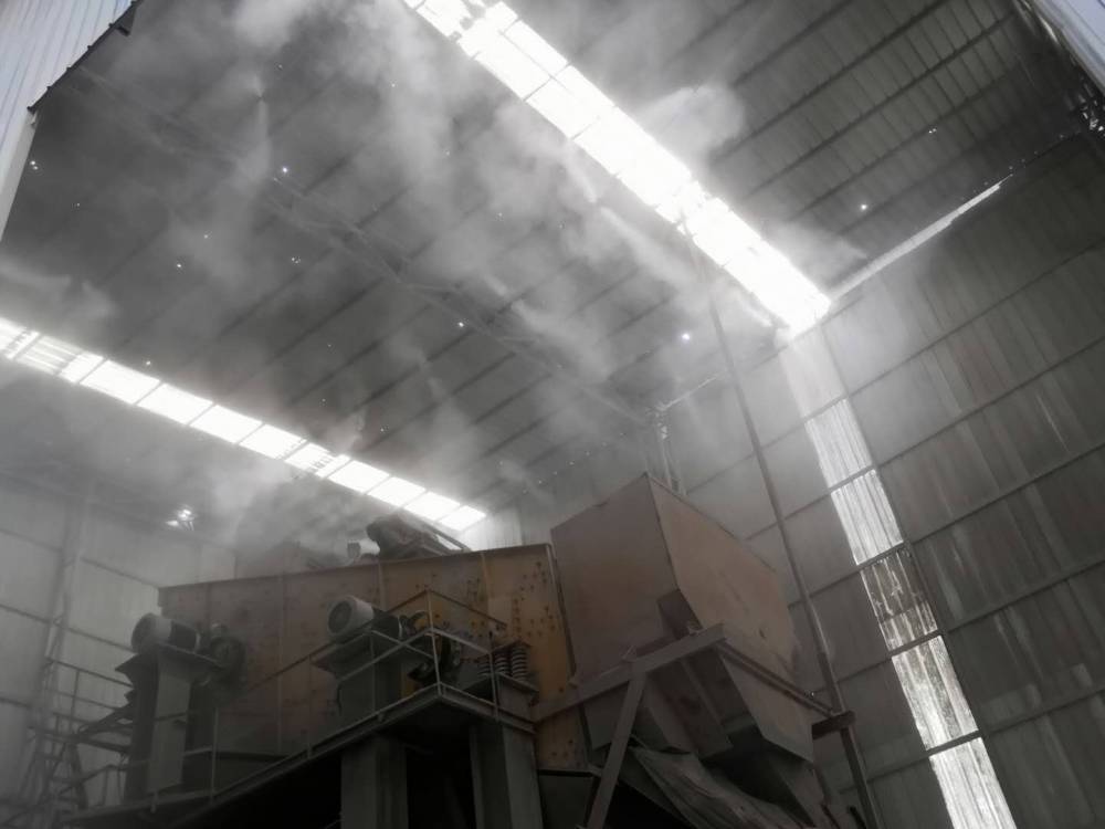 矿厂喷淋喷雾降尘设备 采石场喷淋降尘系统 砂石厂喷雾除尘厂家