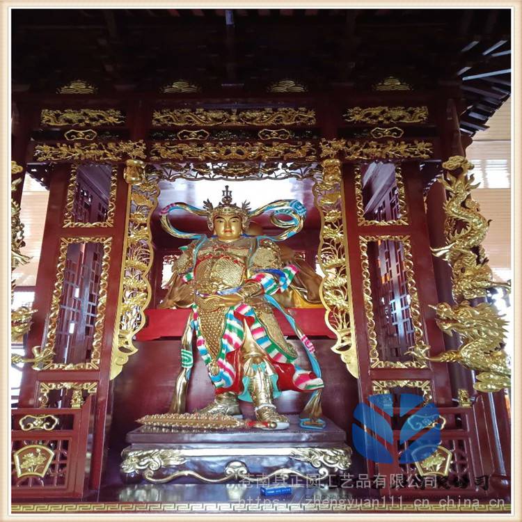 寺庙木雕佛龛雕刻厂家大型佛像木雕佛龛定做正圆万佛殿木雕佛龛价格