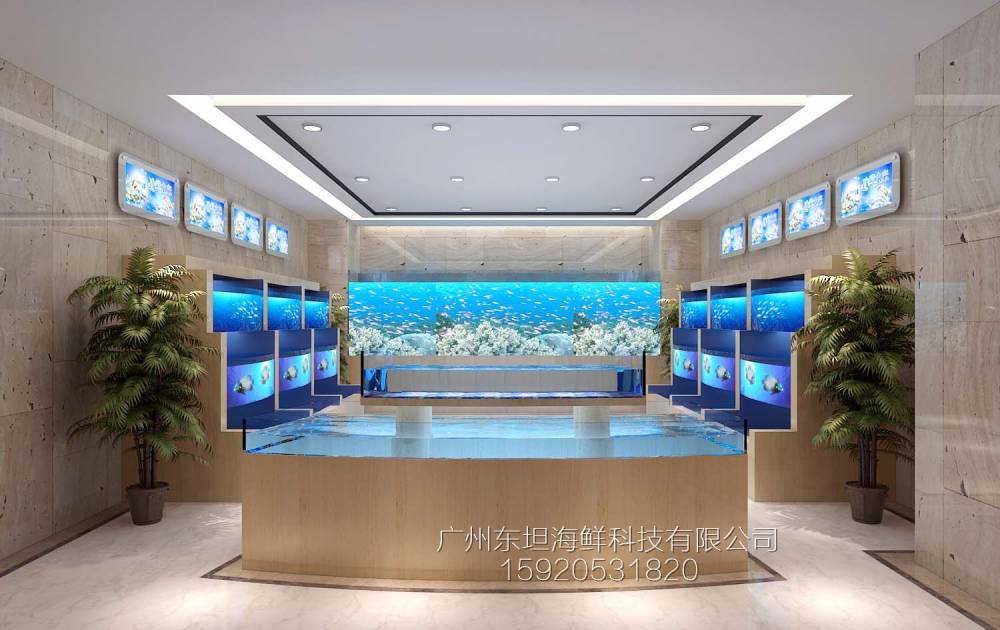 海珠区晓港海鲜池设计制作-海鲜池过滤-广州不锈钢海鲜池