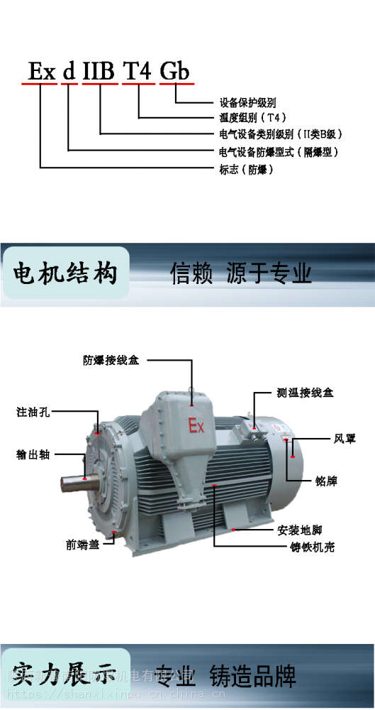 10kv高效高压防爆电机yb3-500-4 1120kw卧龙电气南阳防爆集团