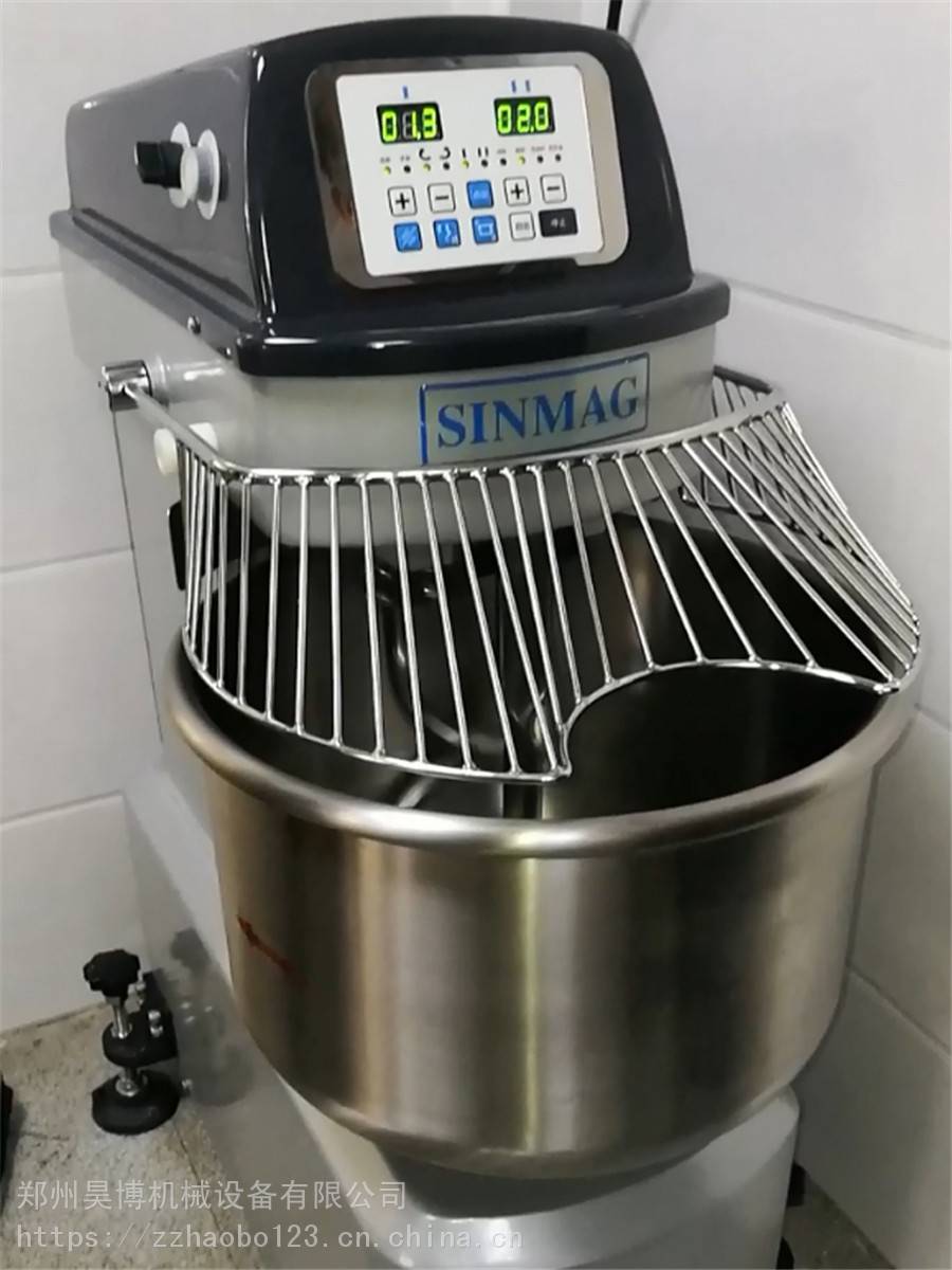 郑州新麦sm225半包粉和面机专卖店面包房蛋糕房商用和面机批发
