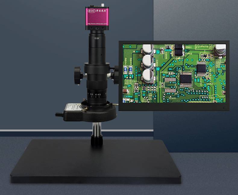 eoc华显光学200万工业视频显微镜hdmi接口