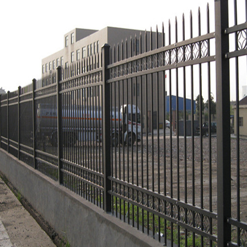 安阳小区锌钢围栏厂家 安阳社区锌钢围墙铁栅栏 小区别墅围墙锌钢栏杆