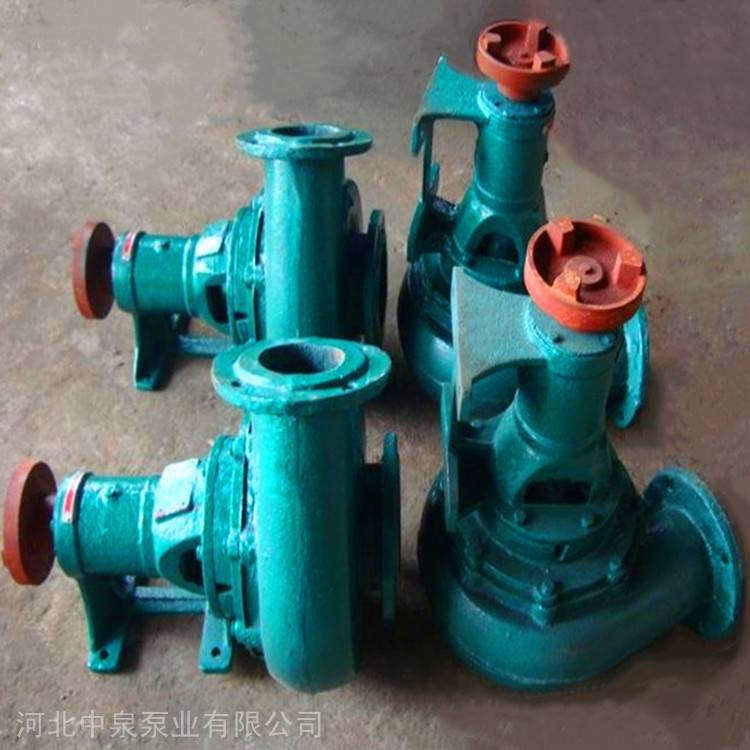 离心吸沙泵 永嘉泥沙杂质泵 100口径抽沙泵厂家 中泉水泵专用性能参数