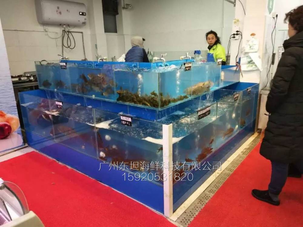 越秀海鲜池定做公司-海鲜鱼池养殖-广州可海鲜池安装