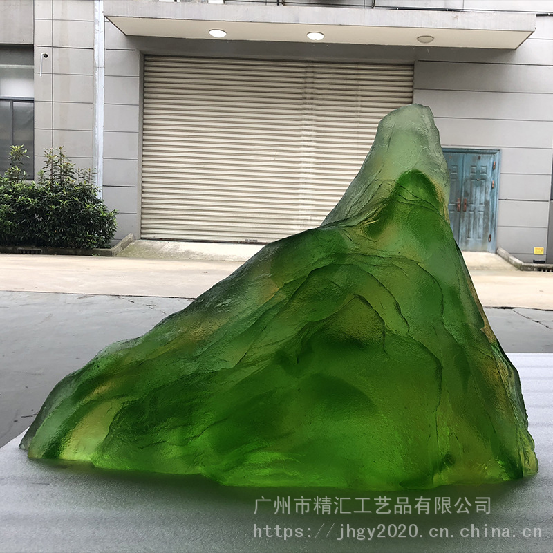 琉璃底座定制 广州琉璃工厂 琉璃礼品 琉璃假山景观雕塑定制