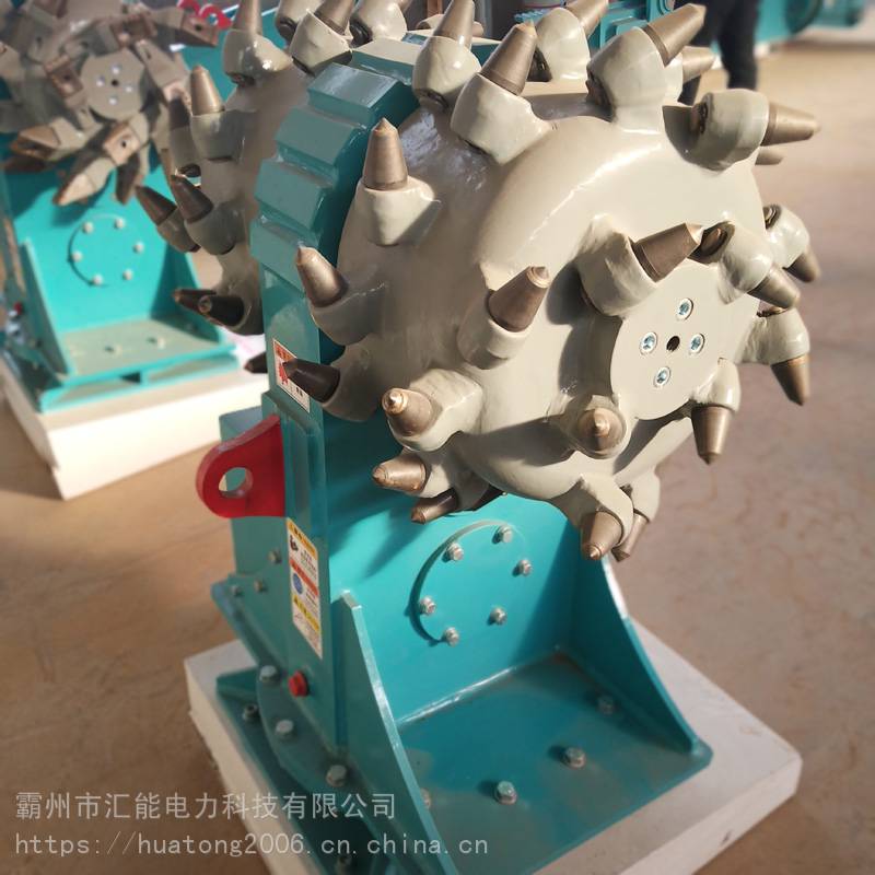 岩石冻土横向铣挖机 挖掘机掘进机 水下工作铣挖机器厂家汇能