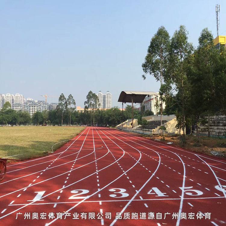 进口塑胶跑道厂家,塑胶跑道的使用