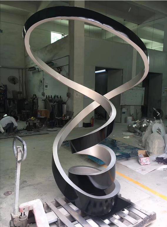 铁艺动物雕塑/不锈钢动物雕塑定制/白钢艺术造型制作/不锈钢雕塑大量