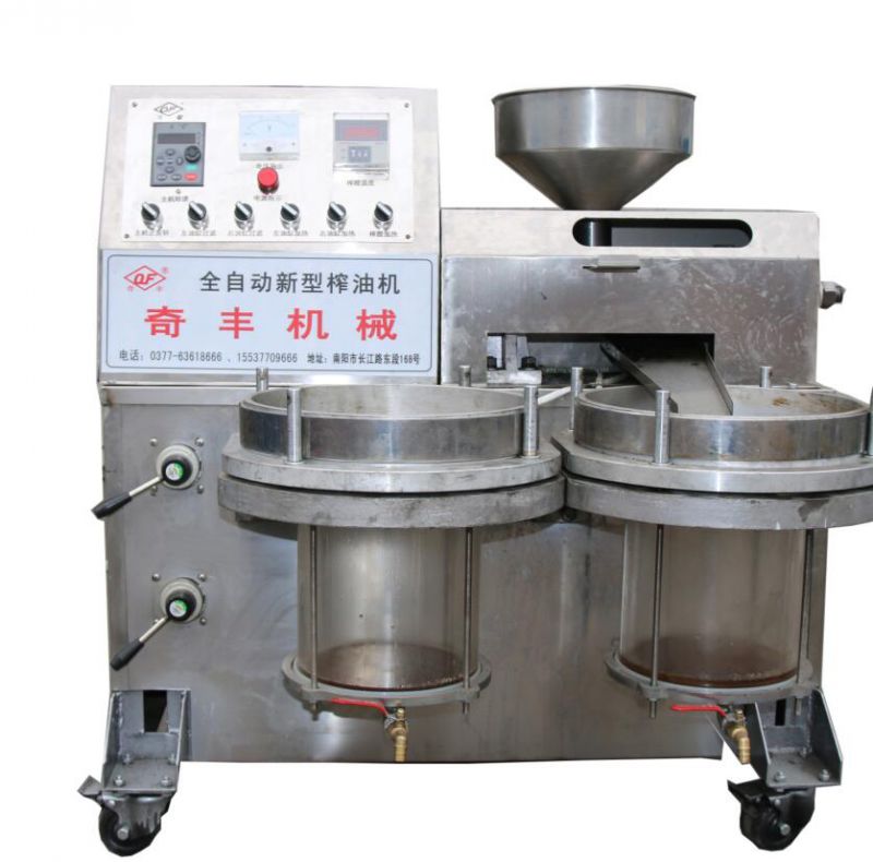 生熟两用全自动螺旋榨油机 新型商用大型榨油设备