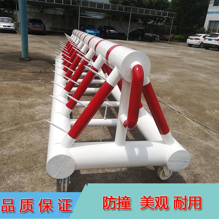 广西学校门口防护拒马护栏 福建单位门口拒马 湖南圆管防撞拒马