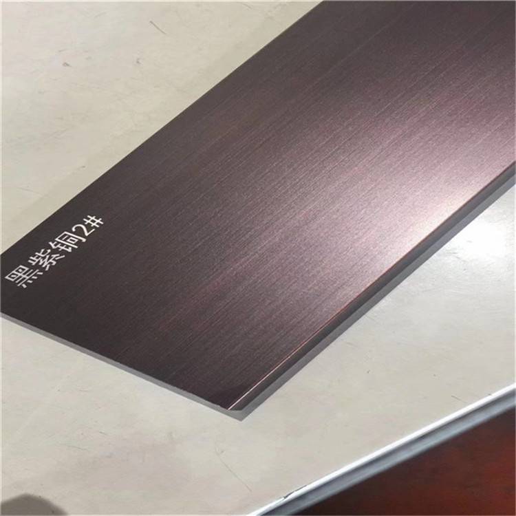 什么是拉丝铝板德普龙建材生产拉丝仿铜铝单板