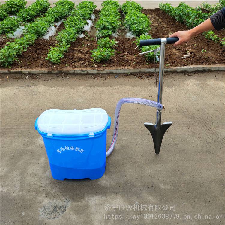 新款果树施肥器 背负式电动撒肥器 人工手提施肥器