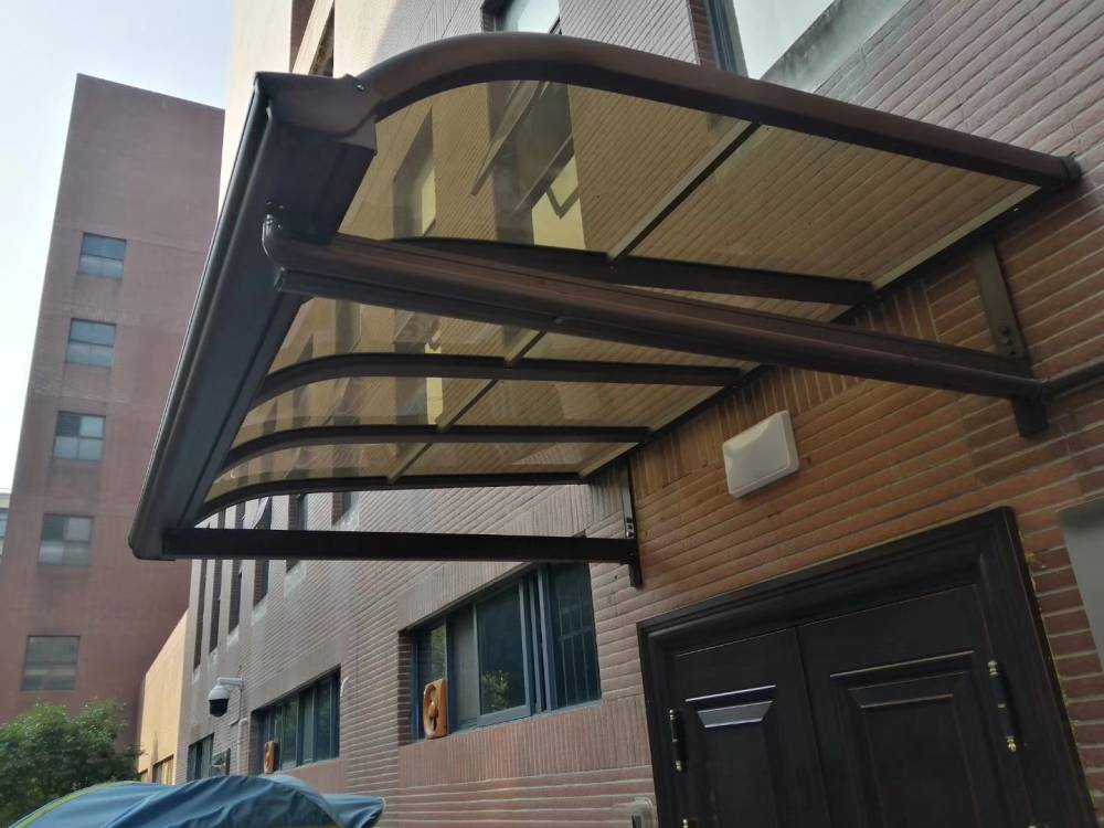 阳台雨棚 家用雨棚 屋檐雨棚 用铝合金做的雨棚