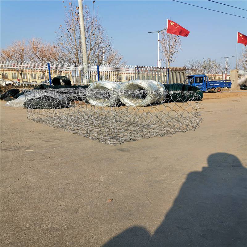 高热镀锌石笼网箱 堤坝石笼网 河床格宾网垫 质量可靠