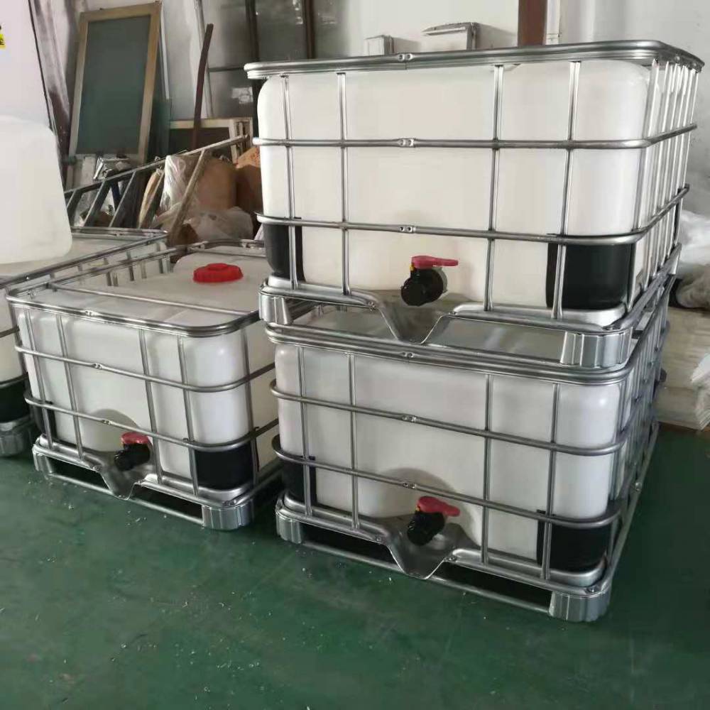 厂家直销 全新 半吨大口塑料吨桶 方桶 500升千升桶 车载包装桶