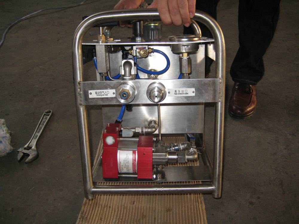 灭火器打压泵 鸿源试压泵厂 大流量试压泵 便携