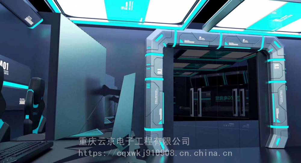灯带太空舱,现代科技,太空飞船,酒吧装修,酒吧灯光定制