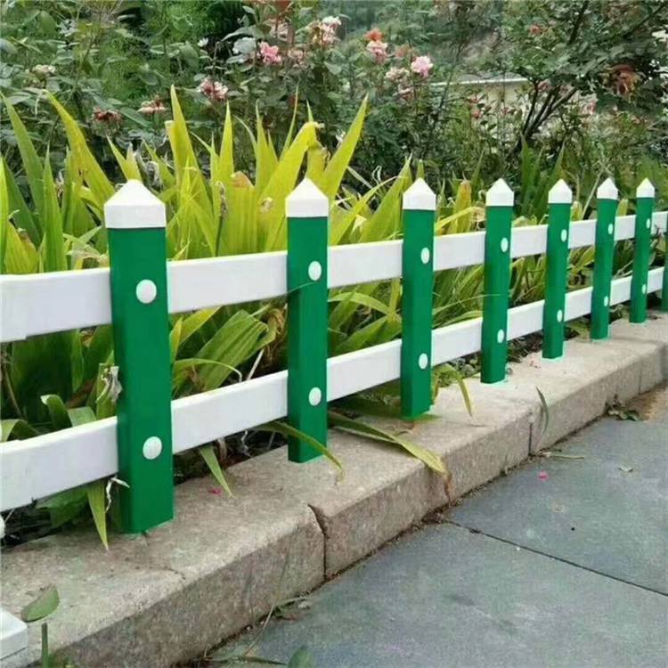 围墙护栏 锌钢草坪护栏图片 优质pvc护栏生产厂家 一站式采购