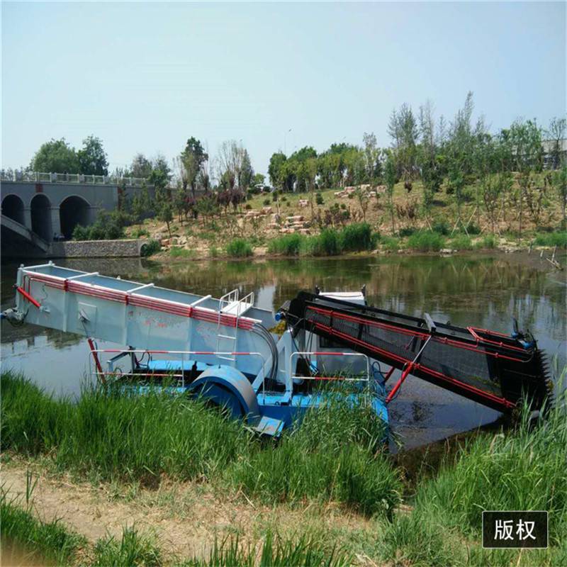 河道垃圾打捞船 河道漂浮垃圾清洁船 水面打捞船厂家