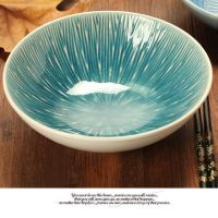 外贸批发 zakka大口碗 冰裂纹陶瓷碗 米饭碗 汤碗 酒店用品 l-34