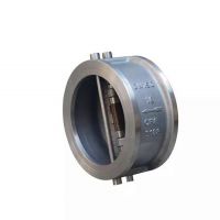 上海沪工开维喜白湖沪航阀门h76w-16p不锈钢卫生级对夹式止回阀