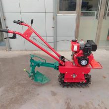 科圣小型农用除草小链轨微耕机草莓开沟微耕机 新型汽油柴油微耕机