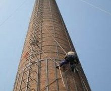 固原砖烟囱拆除加高施工