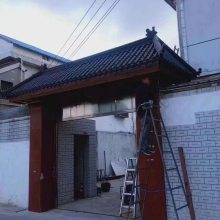 福州别墅屋面瓦 树脂小青瓦 屋脊瓦 滴水瓦