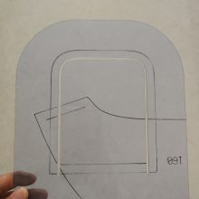 常州威盛服装模板pvc透明片,胶版