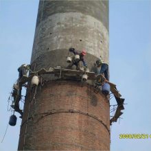 福州砖烟囱拆除加高施工