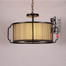 中式吊灯 圆形新中式吊灯 明璞新中式吊灯品牌