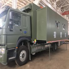 大型野外房车式作业车宿营车