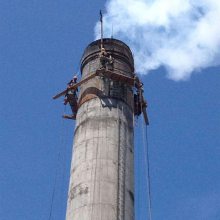 上海磚煙囪拆除加高施工