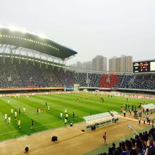 足球场盲管施工,贵阳塑胶足球场价格